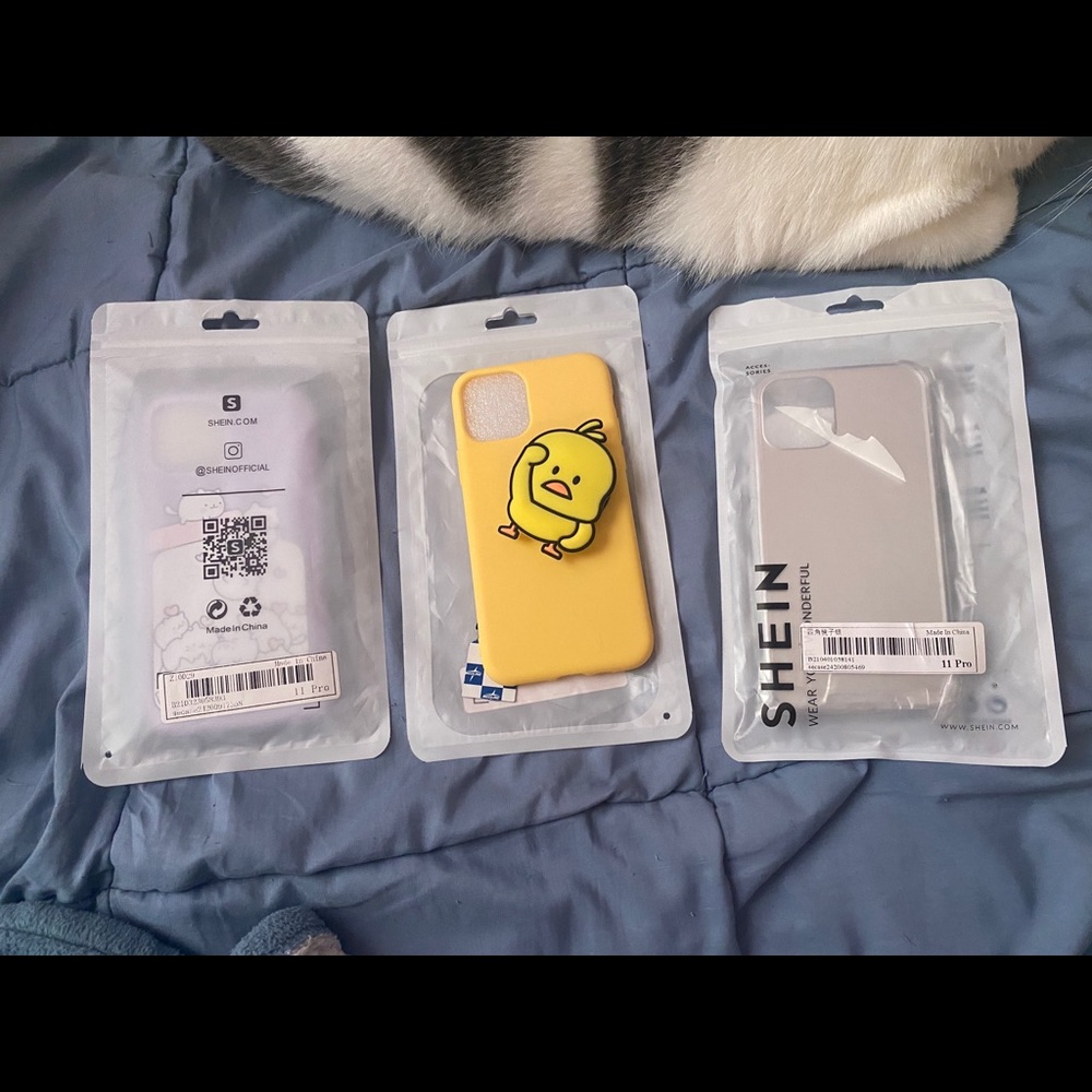 iPhone 11 Pro cute kawaii phone cases from sheIN